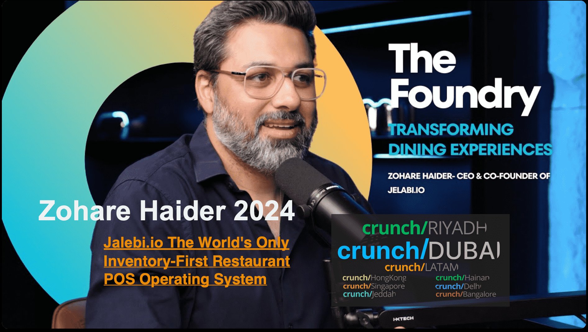 Ресторан Zohare Haider 2024 Crunch в Дубае, ПОЗ.